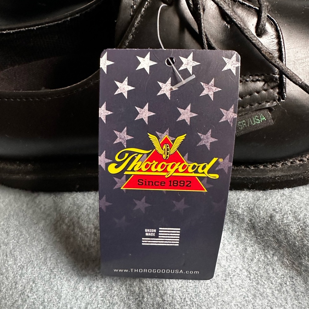 Lady Thorogood Leather Oxford Dress Shoes - Picture 3 of 7